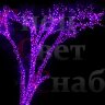 Гирлянда новогодняя Клип-лайт "Спайдер-Супер" 3х30 м Фиолетовый