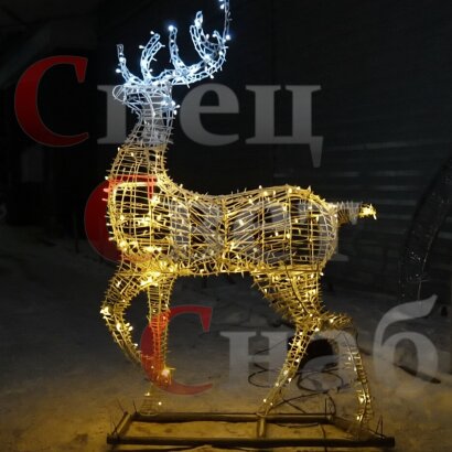 Фигуры Производство - "Гордый олень" теплый белый